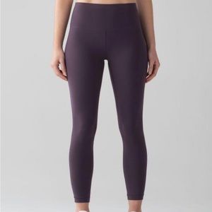 Lululemon align dark purple leggings 25”